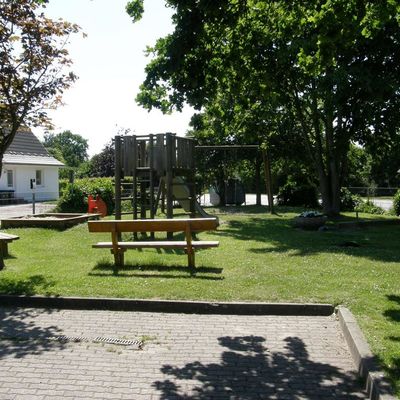Bild vergrern: Ein Bild des Spielplatzes in Krumbeck am Plgergang
