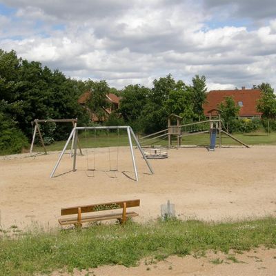 Bild vergrößern: Ein Bild des Spielplatzes an der Max-Hamerich-Straße