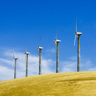 Ein Bild von Windkraftanlagen Foto: five on the field von Azhar Elmiza 
